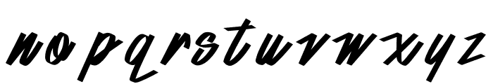 Wallsmith-Regular Font LOWERCASE