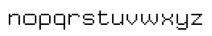 WavesTinyCPC-Extended Font LOWERCASE
