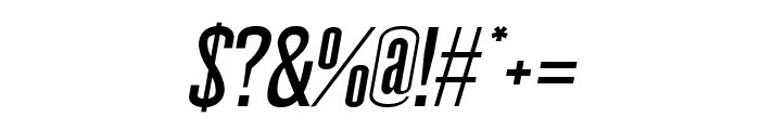 Wellston Regular Italic Font OTHER CHARS
