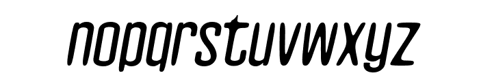 Wellston-SmoothItalic Font LOWERCASE