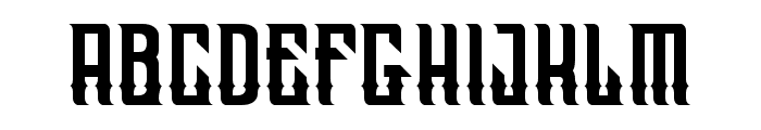 Westcoast Font UPPERCASE