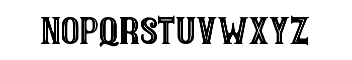 Western rome ligature Font LOWERCASE