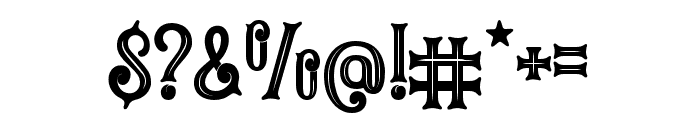 Westernromeligature Font OTHER CHARS