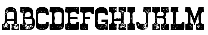 Westwood Bold Grunge Font UPPERCASE