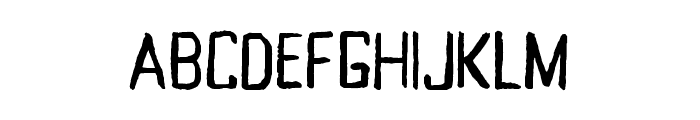 Whicker-Bonus Font LOWERCASE