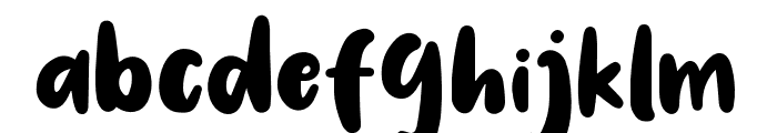 Wing Label Font LOWERCASE