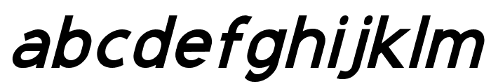 Wirebet Bold Italic Font LOWERCASE