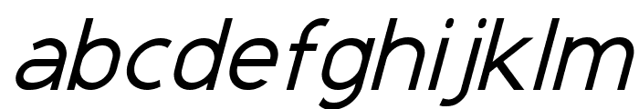 Wirebet Italic Font LOWERCASE