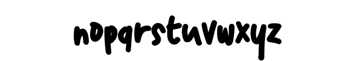 Wolly Font LOWERCASE