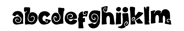 Wood Craft Font LOWERCASE