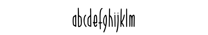 Woodland Font LOWERCASE