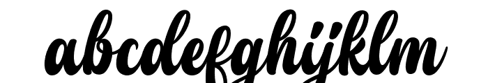 Young Coconut Script  Font LOWERCASE