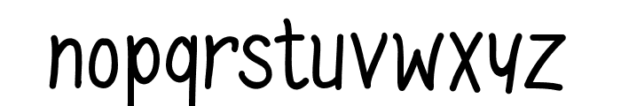 Youthly Regular Font LOWERCASE