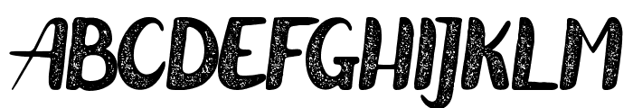 ZelighRough Font UPPERCASE