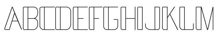 Zenith Light Font UPPERCASE