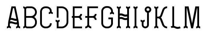 Zenzero Grotesk Regular Font UPPERCASE
