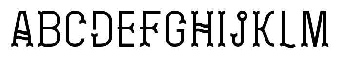 ZenzeroGrotesk-Regular Font UPPERCASE