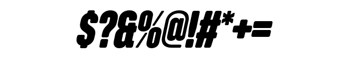Zuume Soft ExtraBold Italic Font OTHER CHARS