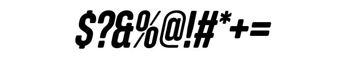Zuume Soft SemiBold Italic Font OTHER CHARS