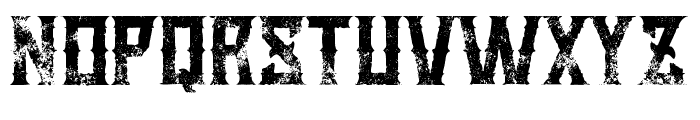 atara grunge Font LOWERCASE