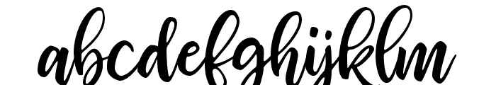 bhatoshine Regular Font LOWERCASE