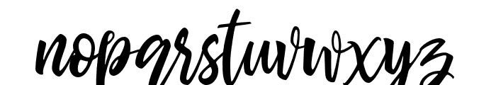 bhatoshine Regular Font LOWERCASE