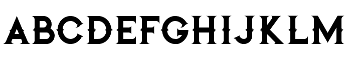 jibrilRegular Font LOWERCASE