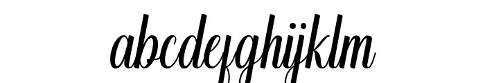 mahonyscript Font LOWERCASE