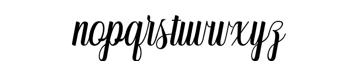 mahonyscript Font LOWERCASE