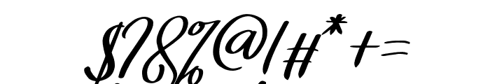mellony-Italic Font OTHER CHARS