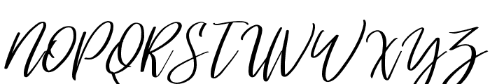 mellony-Italic Font UPPERCASE