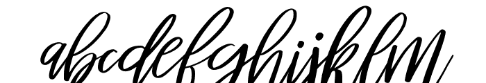 mellony-Italic Font LOWERCASE