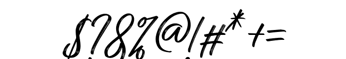 mellony dry brush Italic Font OTHER CHARS