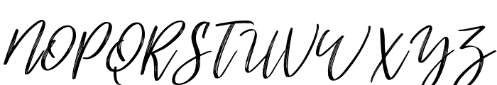 mellonydrybrush-Italic Font UPPERCASE