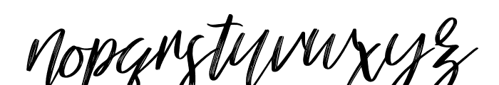 mellonydrybrush-Italic Font LOWERCASE