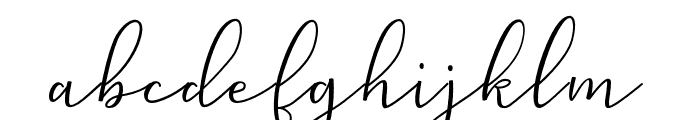 sidaghis Font LOWERCASE