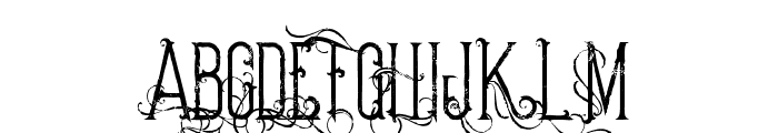 stellagrunge Font UPPERCASE