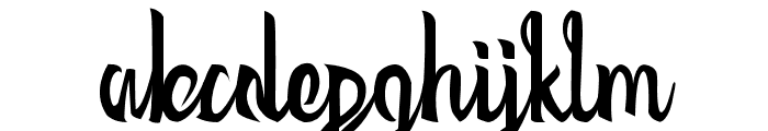 velociraptype Font LOWERCASE