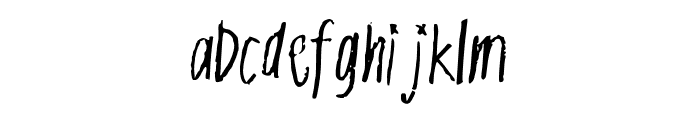witchy Font LOWERCASE