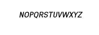 Engula-SemiBoldItalic.ttf Font UPPERCASE