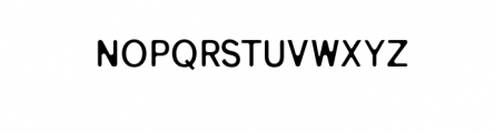 Enrique-Round.otf Font UPPERCASE