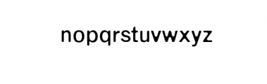 Enrique-Round.otf Font LOWERCASE