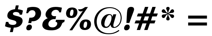 Enchanted Bold Italic Font OTHER CHARS