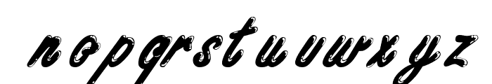 Encino Italic Font LOWERCASE