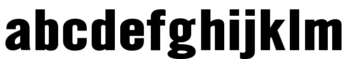 Eng Gothic Extended Bold Font LOWERCASE