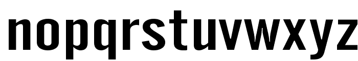 Eng Gothic Extended Normal Font LOWERCASE