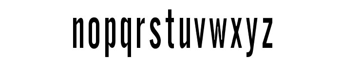 Eng Gothic Thin Normal Font LOWERCASE