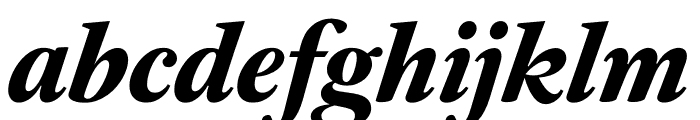 English 1766 Bold Italic Font LOWERCASE
