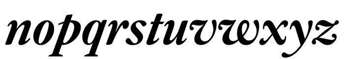 English 1766 Medium Italic Font LOWERCASE