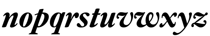 English 1766 Semibold Italic Font LOWERCASE
